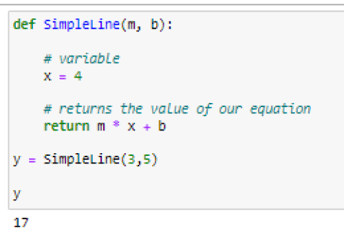 example function